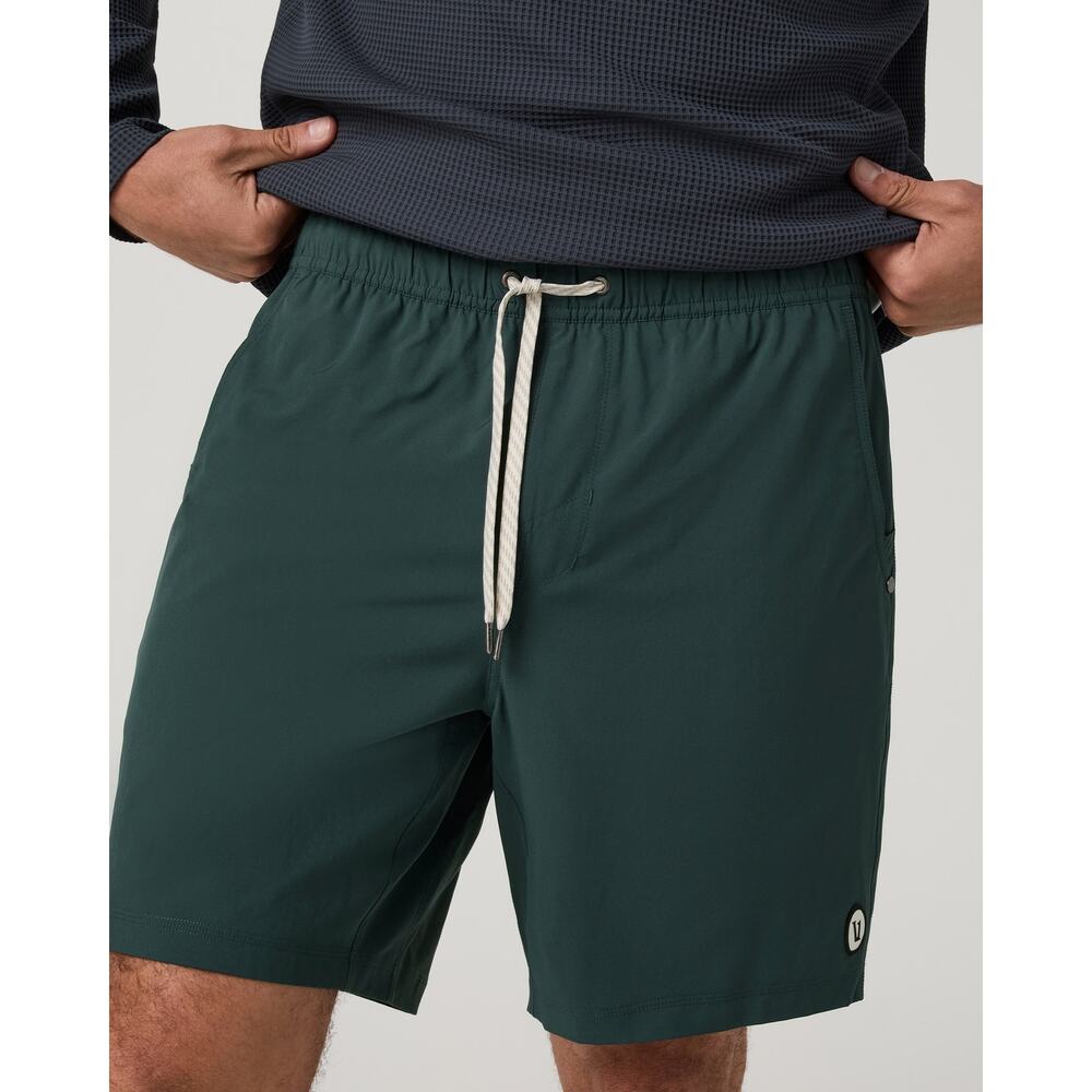 Vuori Kore Short Lined 7” Hemlock Men’s XS Green Athletic Shorts